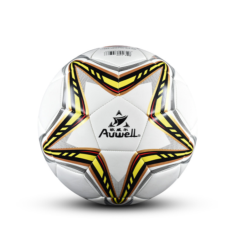 Auwell 5# AWS5506 TPU stitched soccer ball