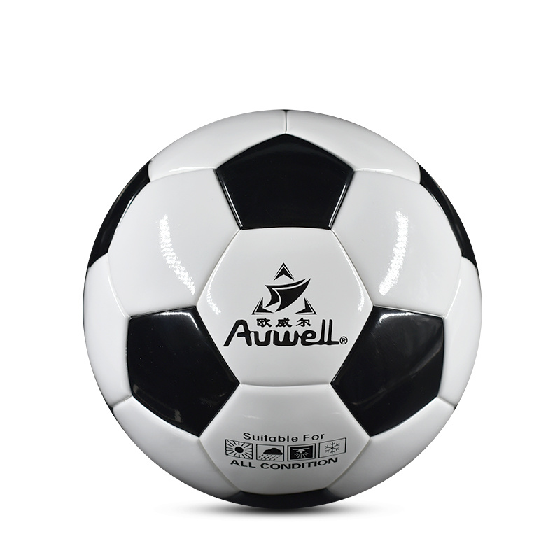 Auwell 4# AWS5404 PU thermal bonded soccer ball