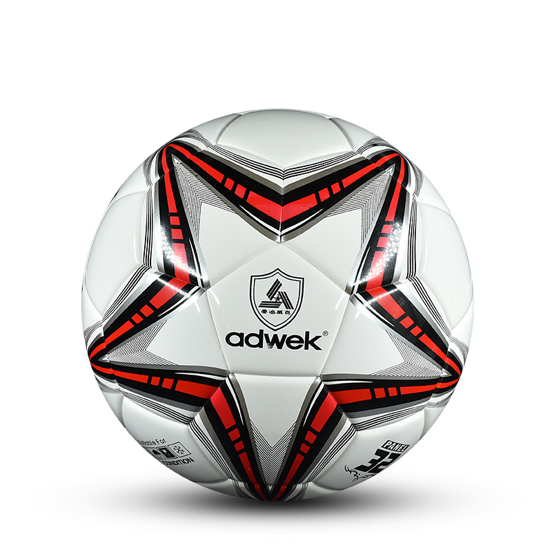 adwek 5# WKS608 PU thermal bonded Soccer Ball