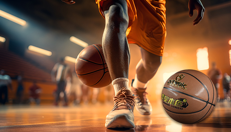 Generally, what size basketball is used in games?