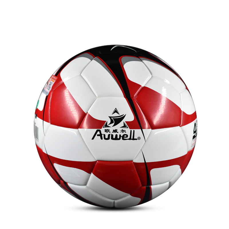Auwell 4# AWS5402 PU thermal bonded Soccer Ball