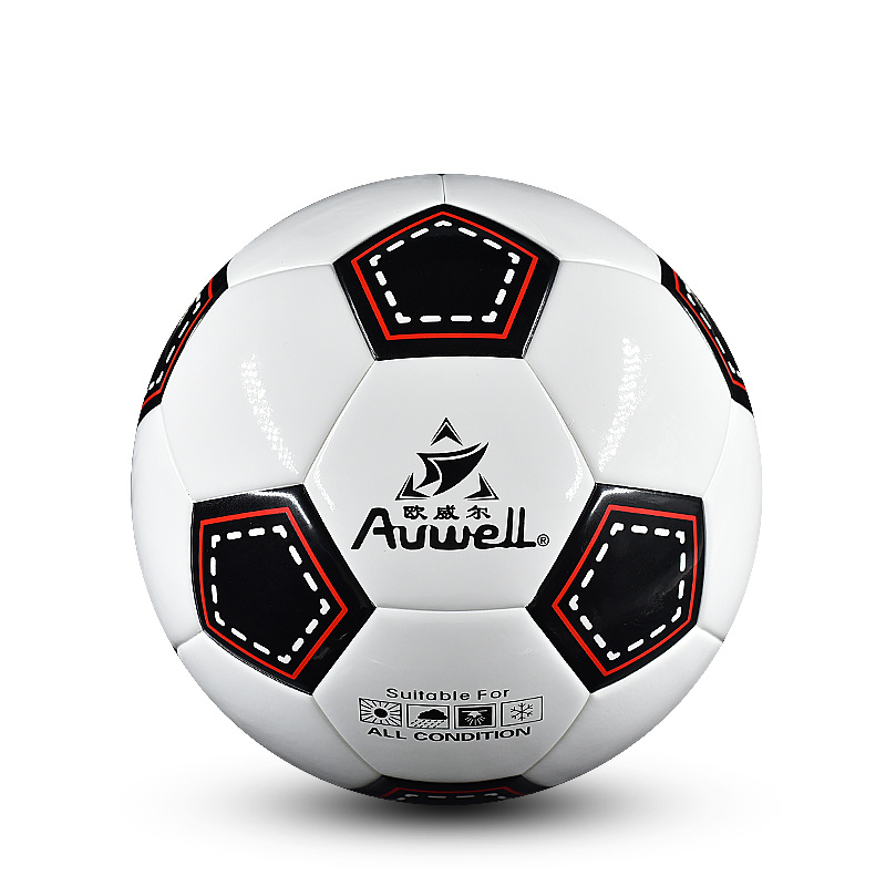 Auwell 5# AWS5809A PU thermal bonded Soccer Ball