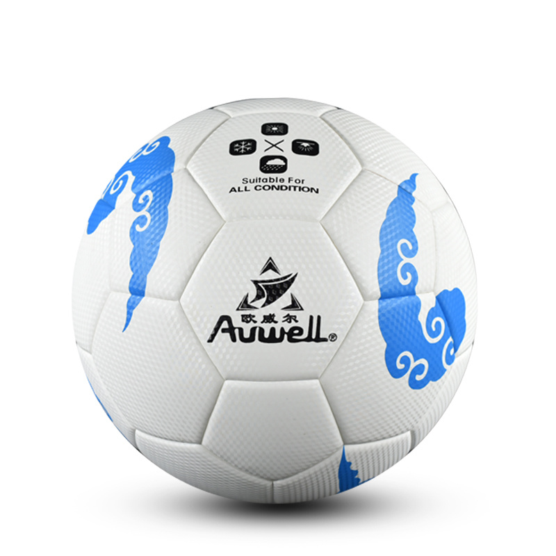 Auwell 5# AWS5830 PU thermal bonded Soccer Ball