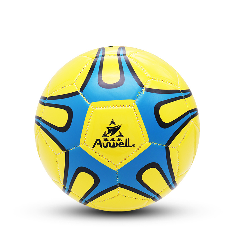 Auwell 3# AWS5353 PVC stitched soccer ball